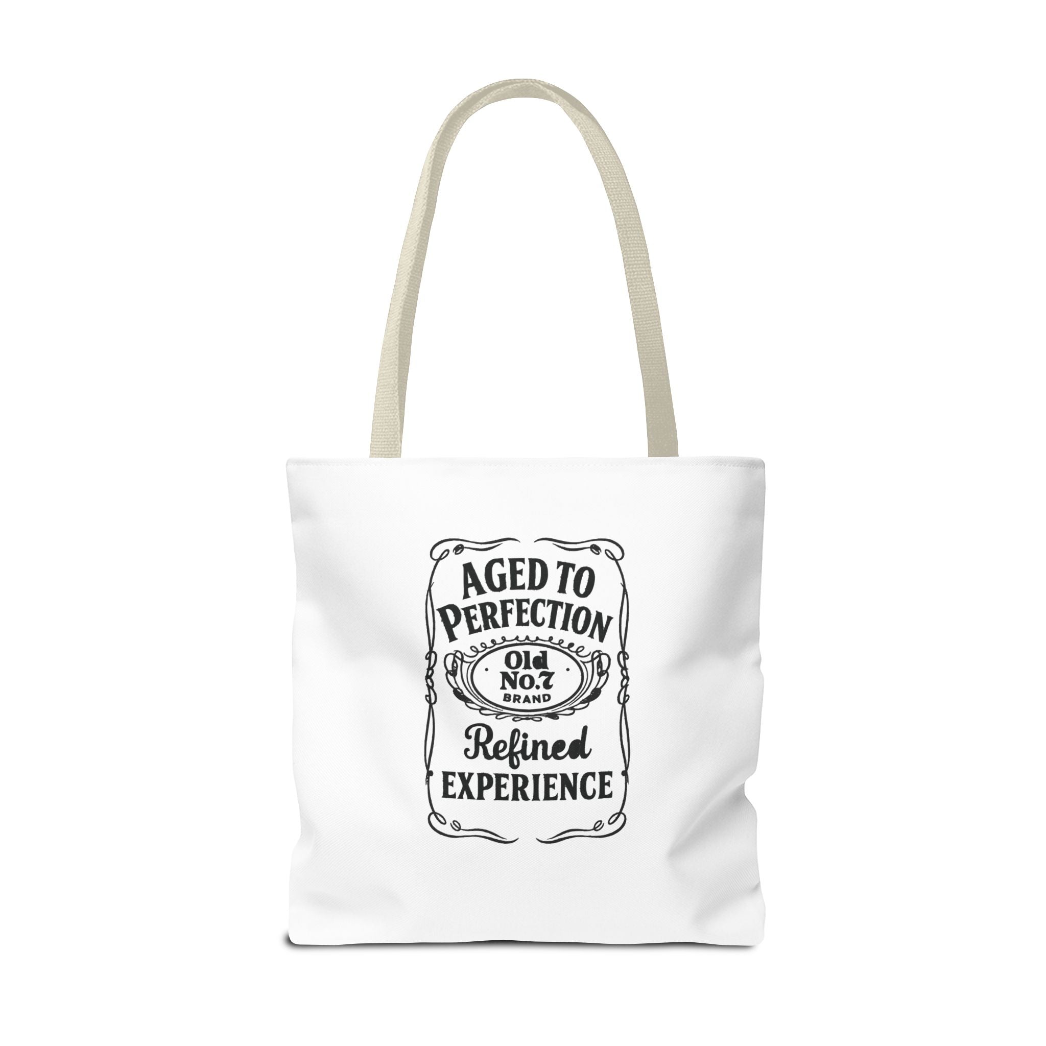 Aged to perfection Tote Bag, Inspirational Gift, Eco-Friendly Shopping Bag