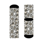 Skulls n Roses Socks, Funky Design