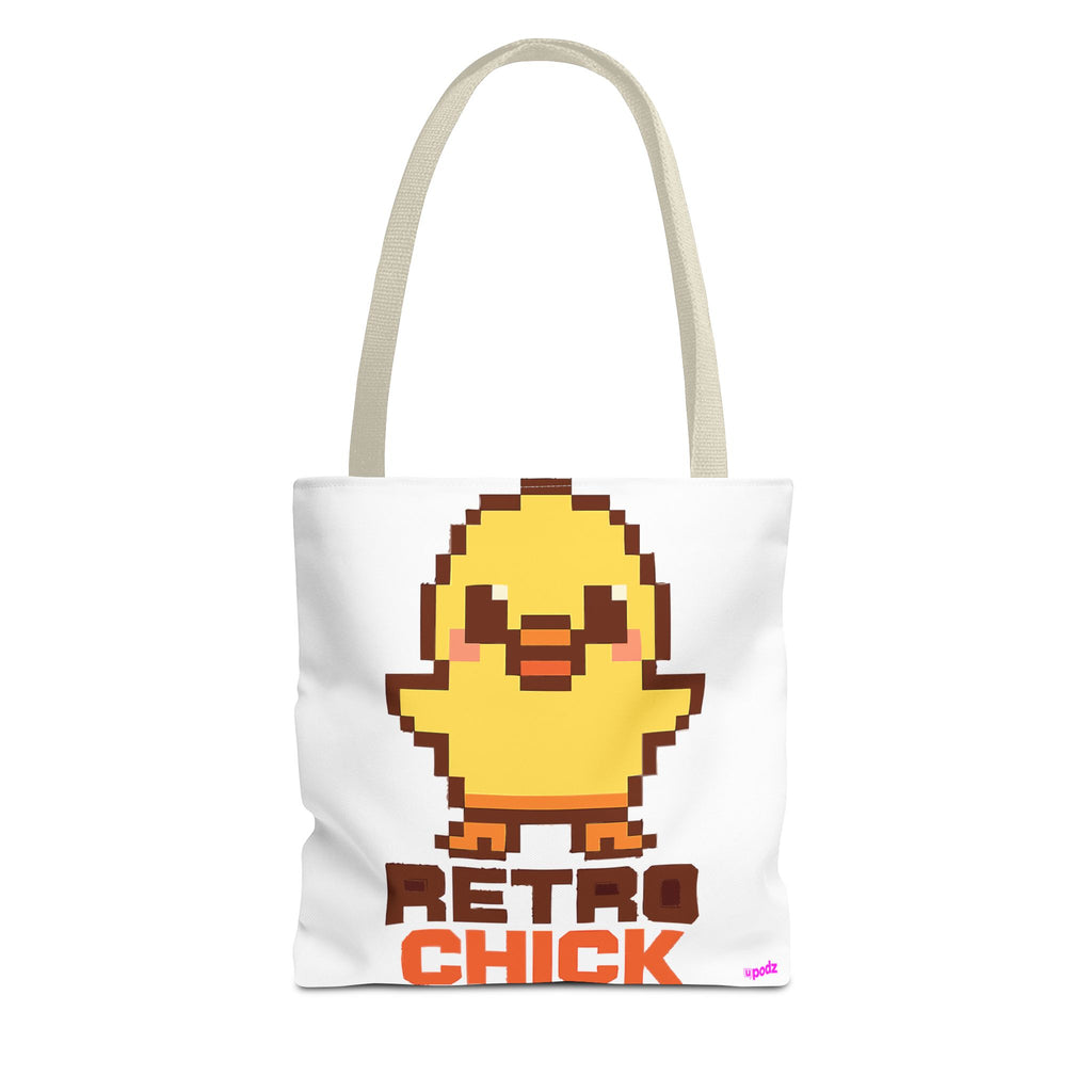 Retro Chick Tote Bag - Quirky Fun Bag
