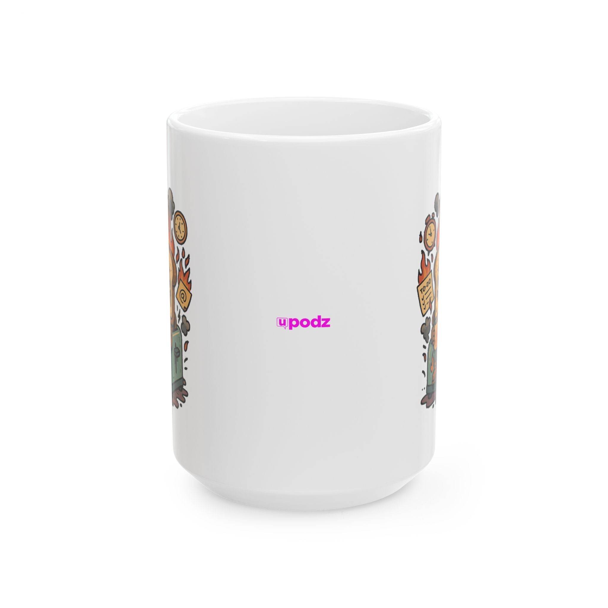 Burnt Toast Ceramic Mug |  Personalized Mug