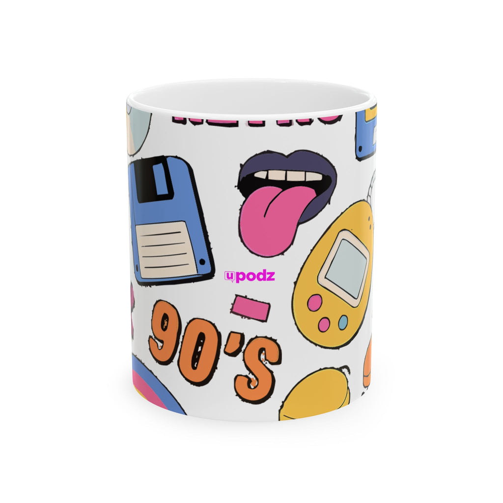 Nostolgia Ceramic Mug |  Personalized Mug