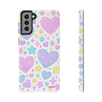 Colourful Doodle Design, Tough Cases, Phone Cover