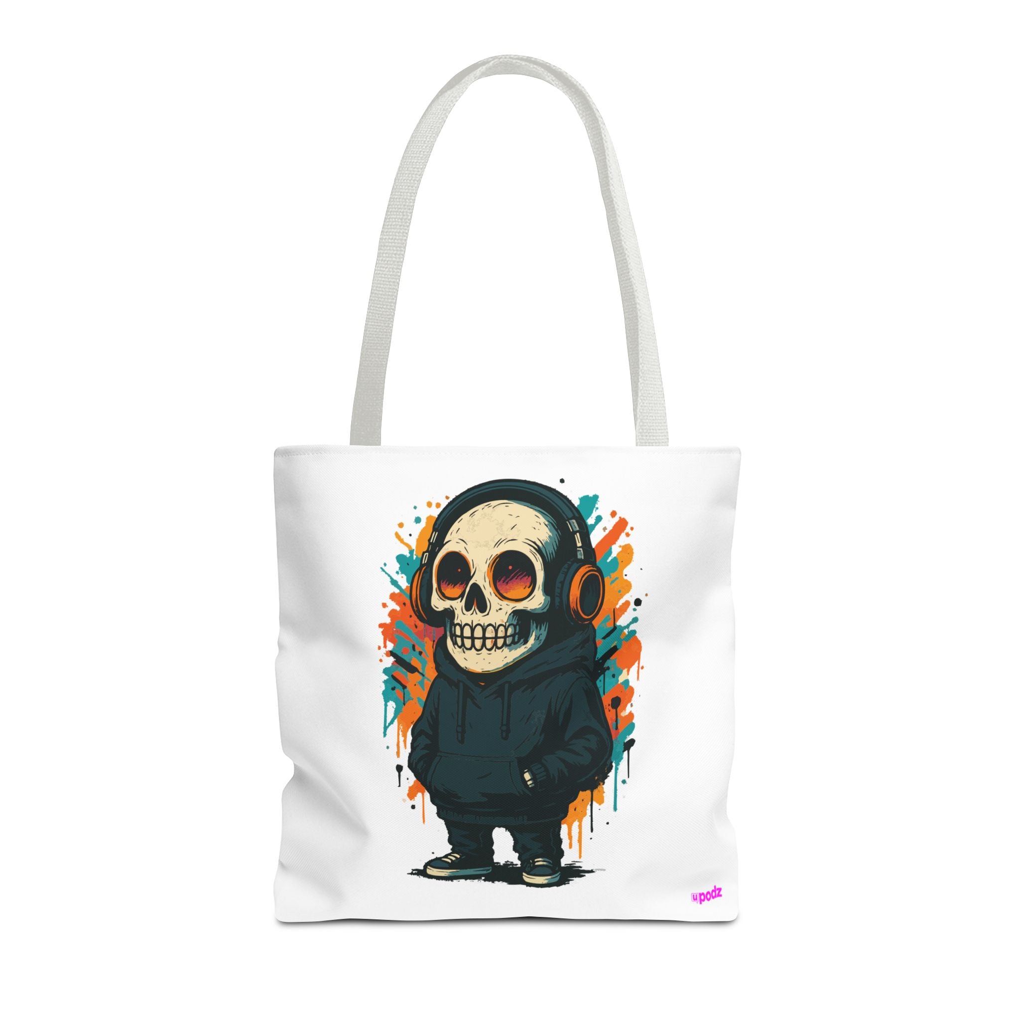 Skull Vibes Tote Bag - Quirky Fun Bag