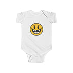 Smiley Baby Bodysuit, Infant Outfit, Cute Baby Clothes