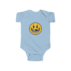 Smiley Baby Bodysuit, Infant Outfit, Cute Baby Clothes