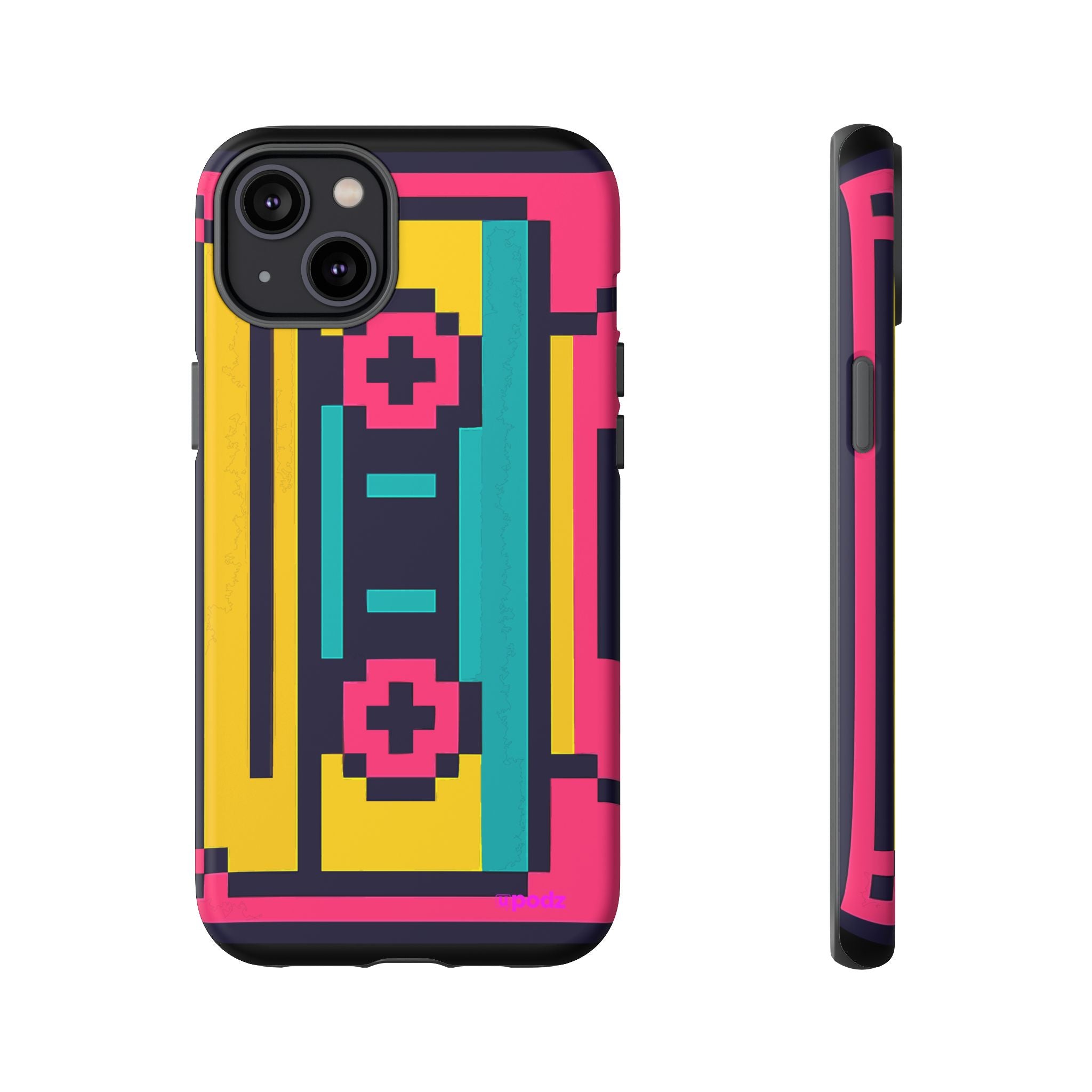 Retro tape Design, Tough Cases, Phone Cover