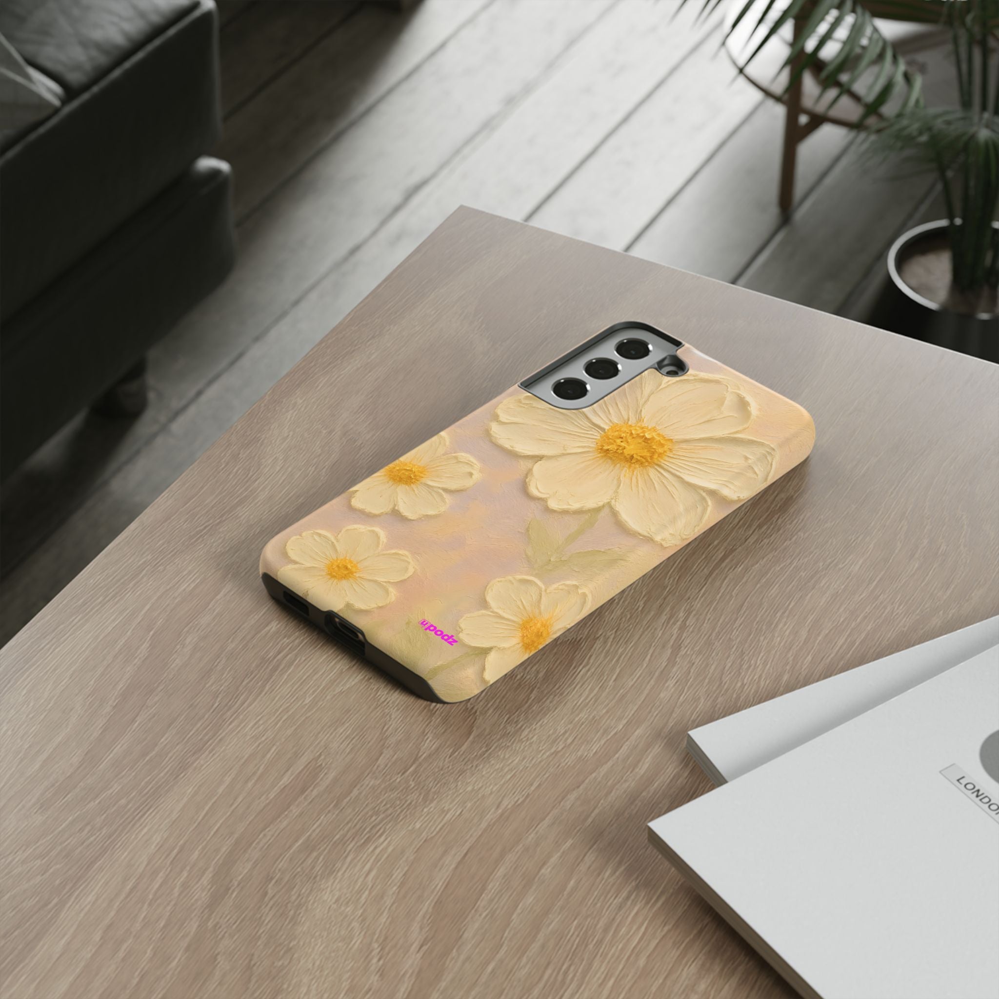 Phone Cases - Colorful Retro Oil Painting Flower