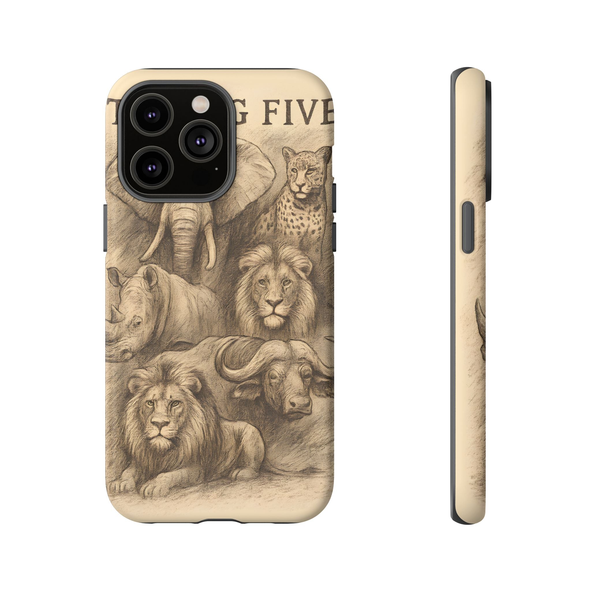 The Big 5 Design, Tough Cases, Phone Cover, Unique Gift