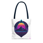 Sunset Mountain Tote - Quirky Design, Fun Bag