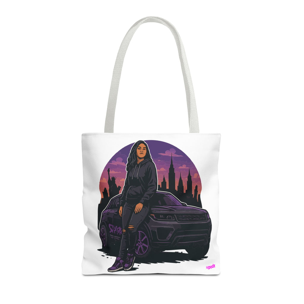 Just Cruzin Tote Bag - Quirky Fun Bag