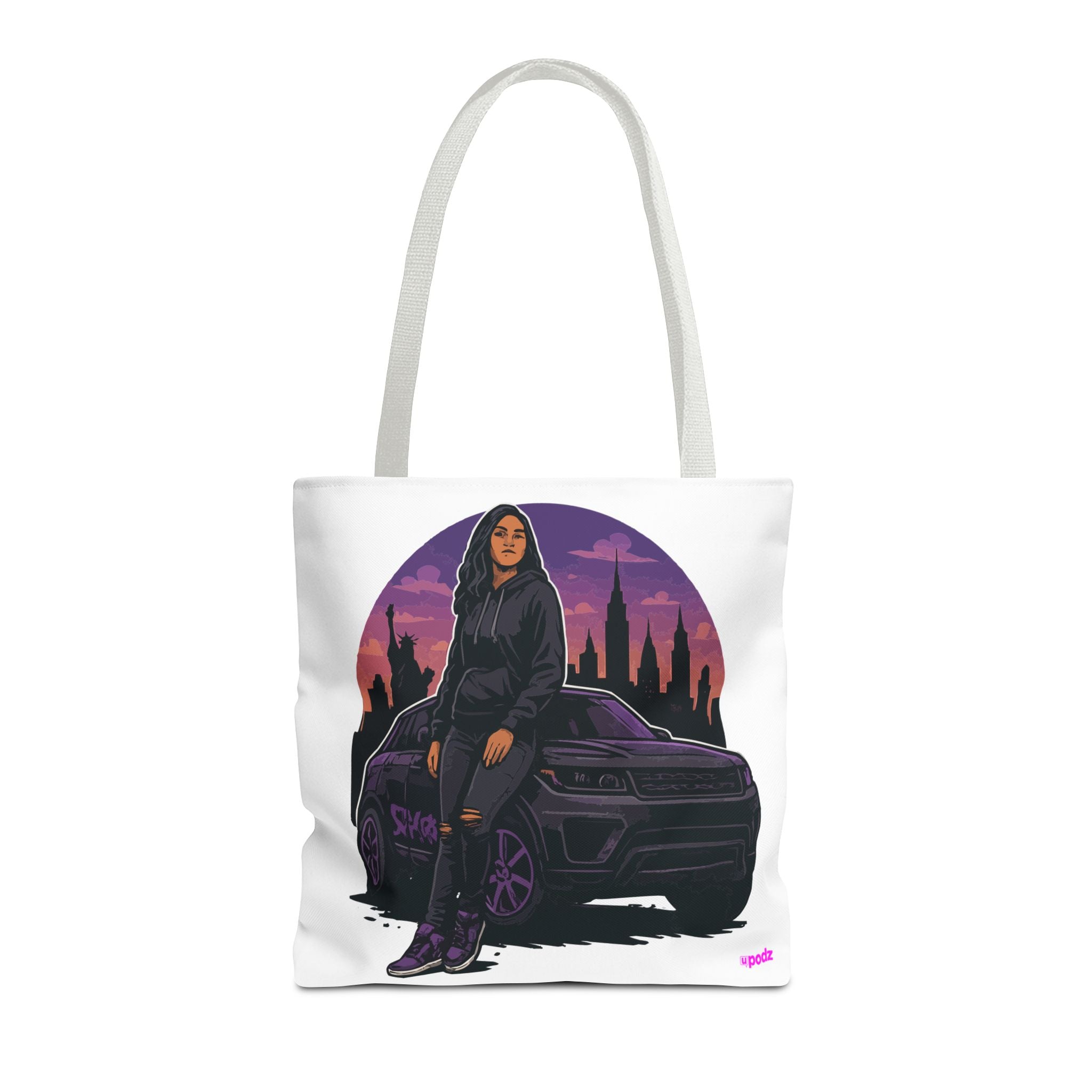 Just Cruzin Tote Bag - Quirky Fun Bag