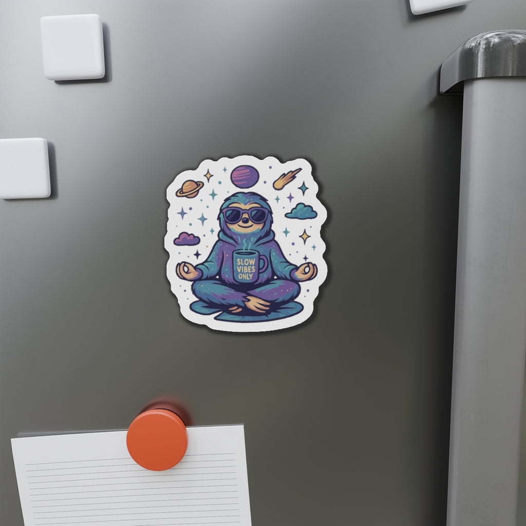 Slow Vibes Die-Cut Magnets - Fun Home Decor, Gift for Food Lovers