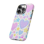 Colourful Doodle Design, Tough Cases, Phone Cover