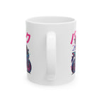 Biker Chick Ceramic Mug |  Personalized Mug