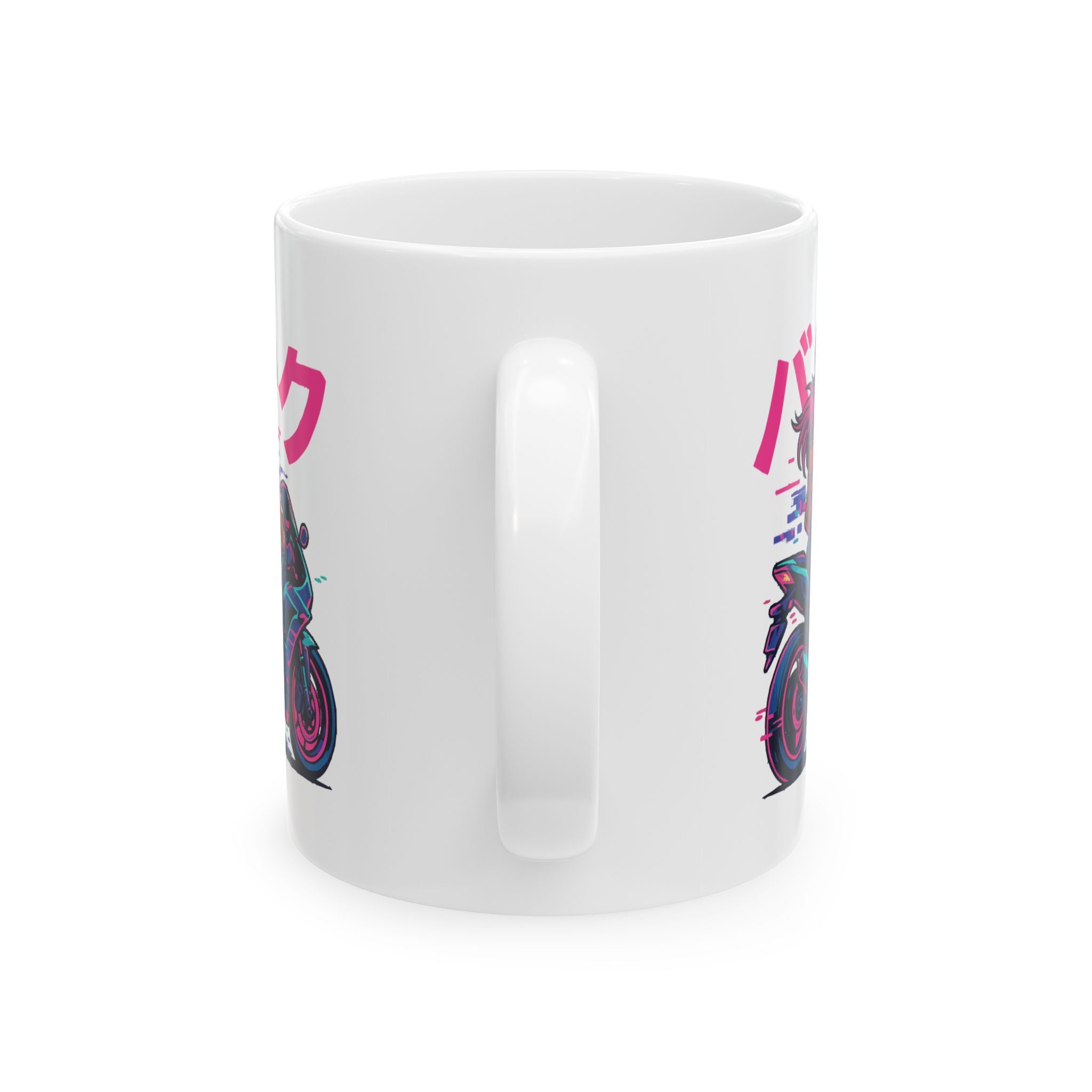 Biker Chick Ceramic Mug |  Personalized Mug
