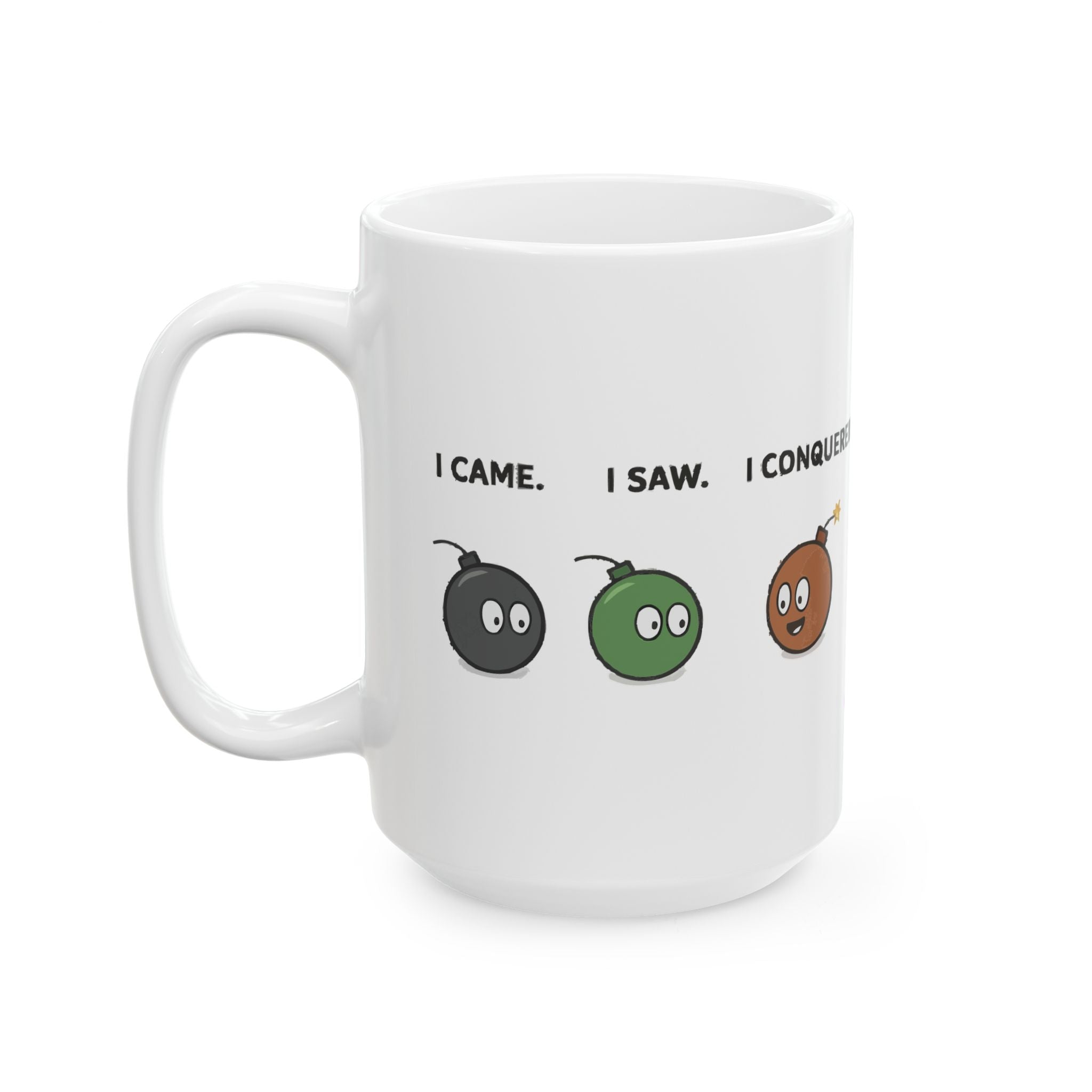Came Saw Conquered Ceramic Mug |  Personalized Mug