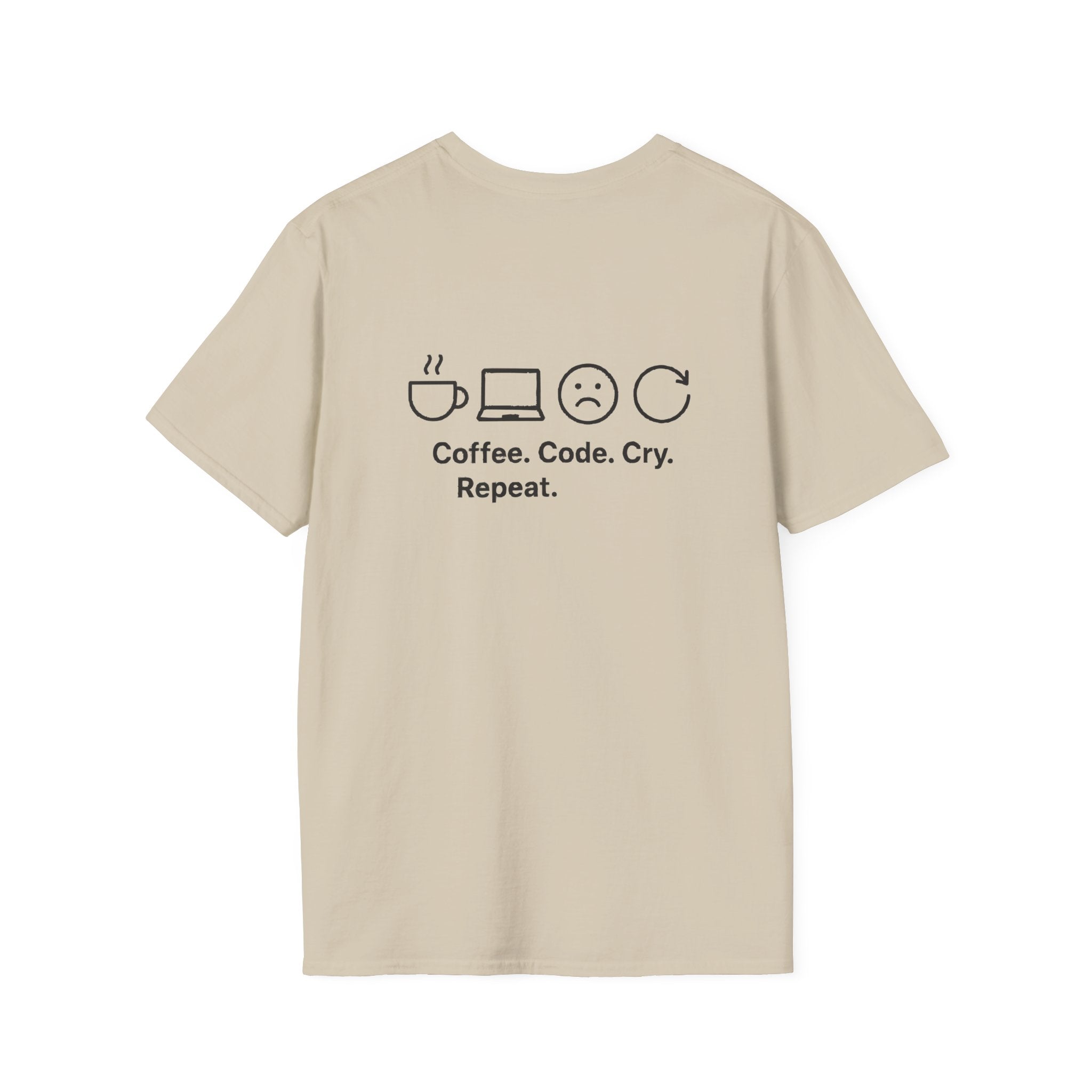 Coffee Code Cry Repeat T-Shirt