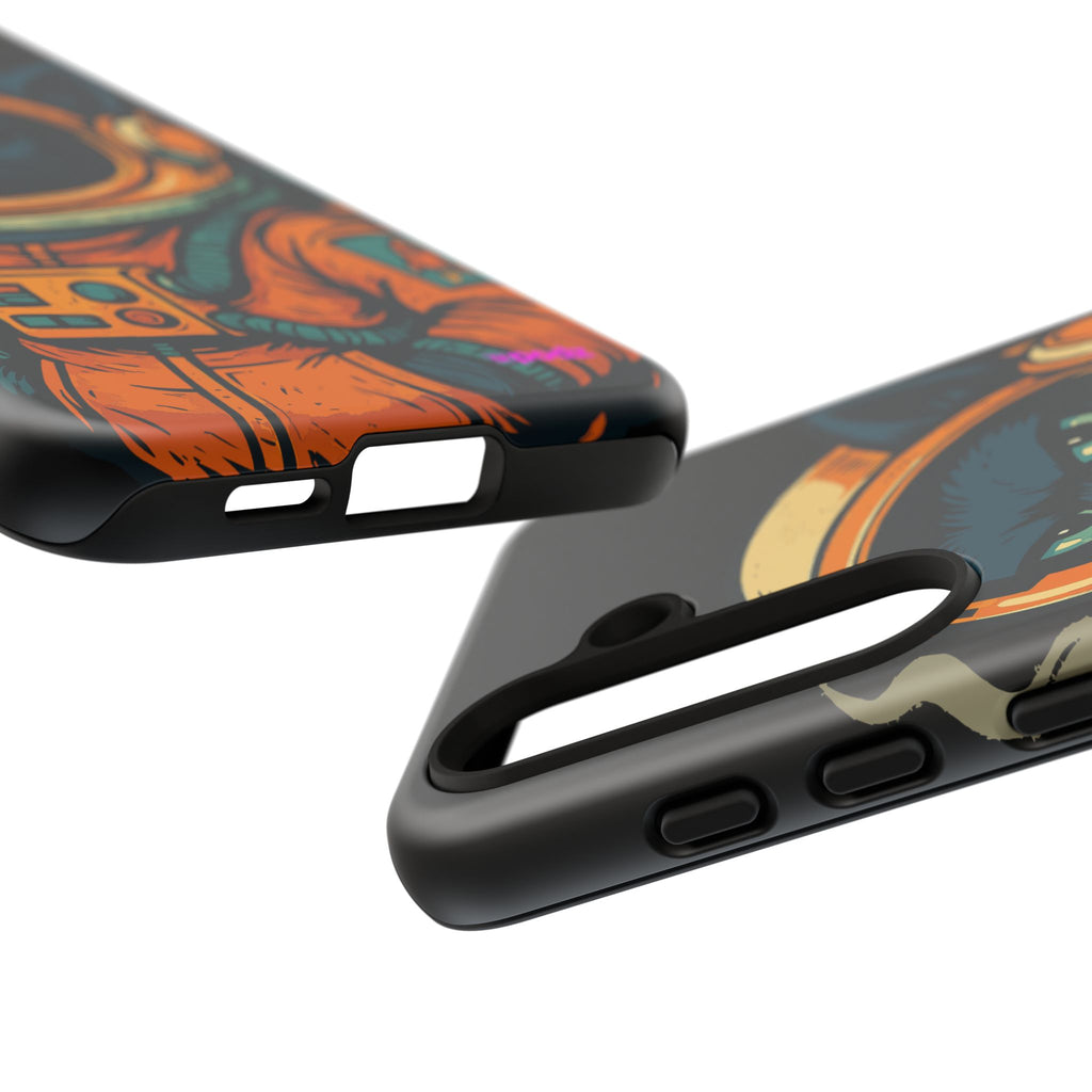 Smoking Cat Design, Tough Cases, Phone Cover
