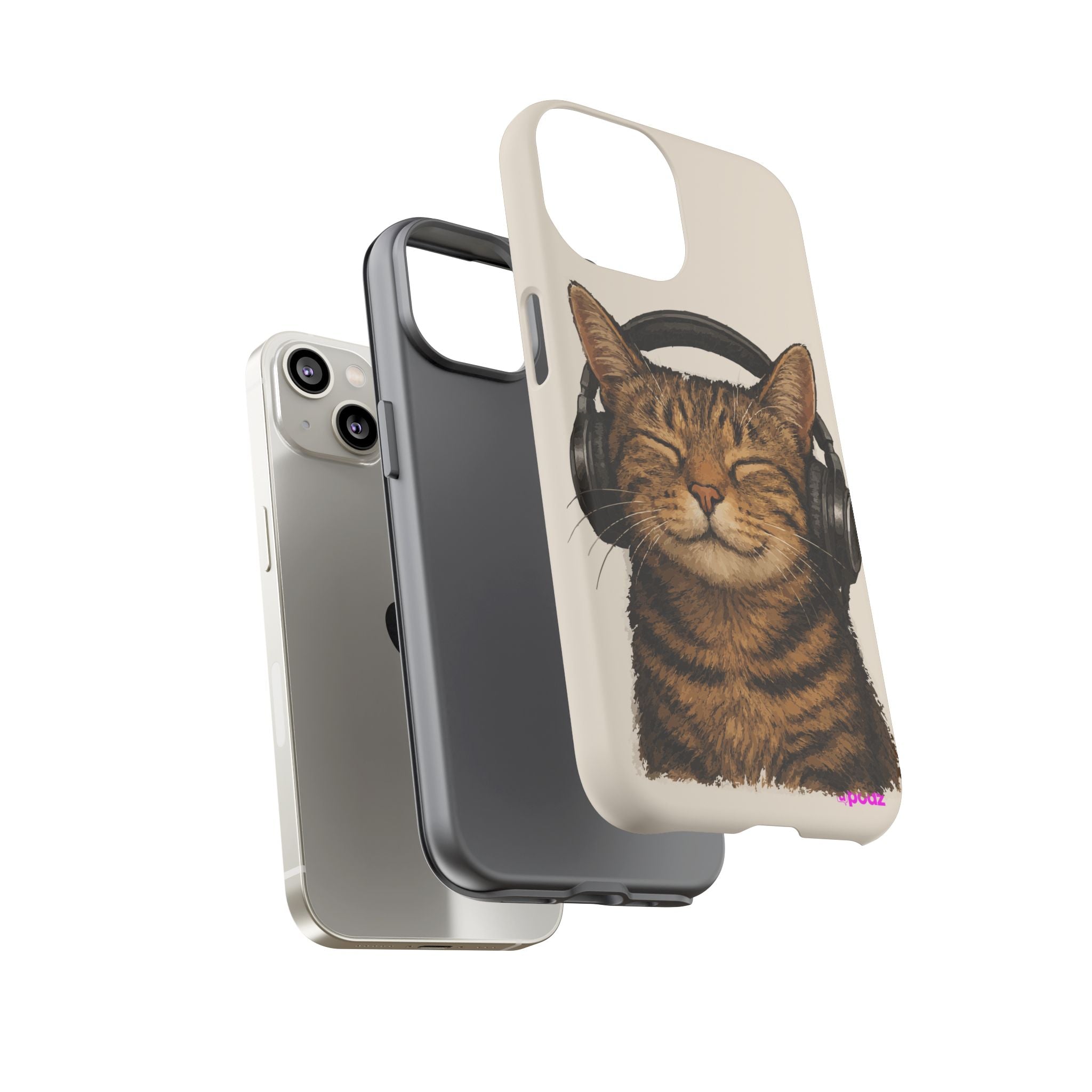 Feline Music Design, Tough Cases, Phone Cover