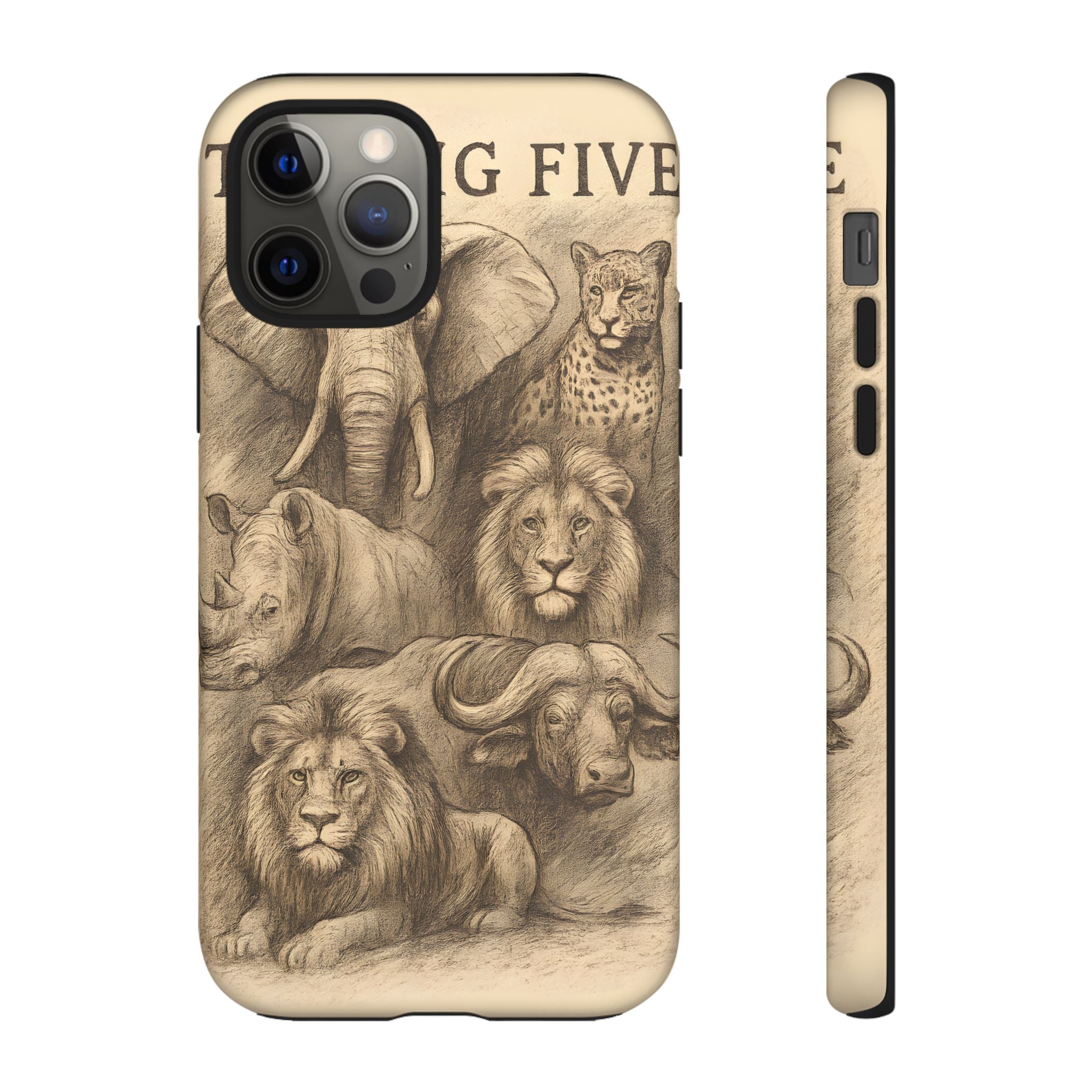 The Big 5 Design, Tough Cases, Phone Cover, Unique Gift