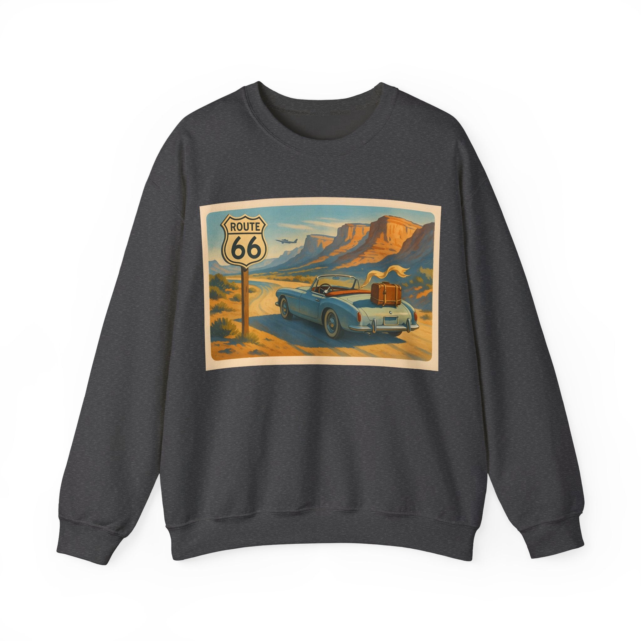 Route 66 Postcard, Sweatshirt