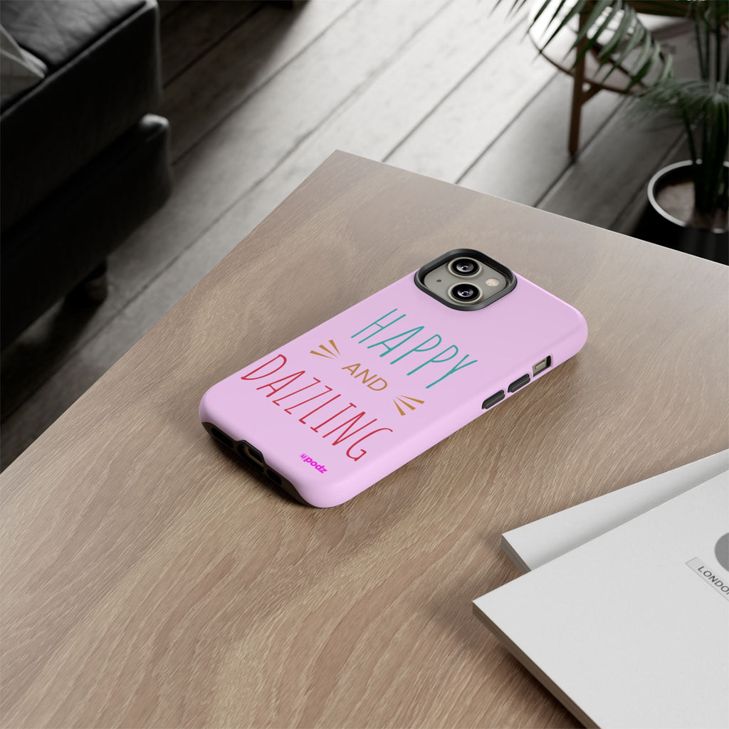 Happy Dazzling Design, Tough Cases, Phone Cover