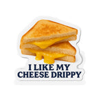 I like my Cheese Drippy Die-Cut Magnets | Fun Kitchen Decor