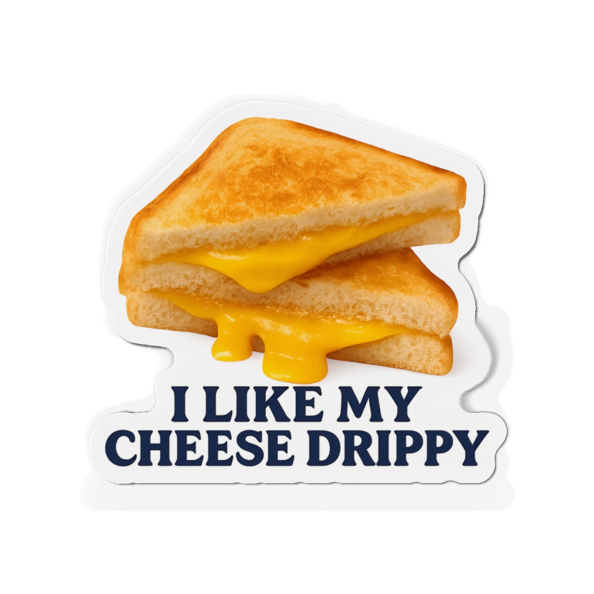 I like my Cheese Drippy Die-Cut Magnets | Fun Kitchen Decor