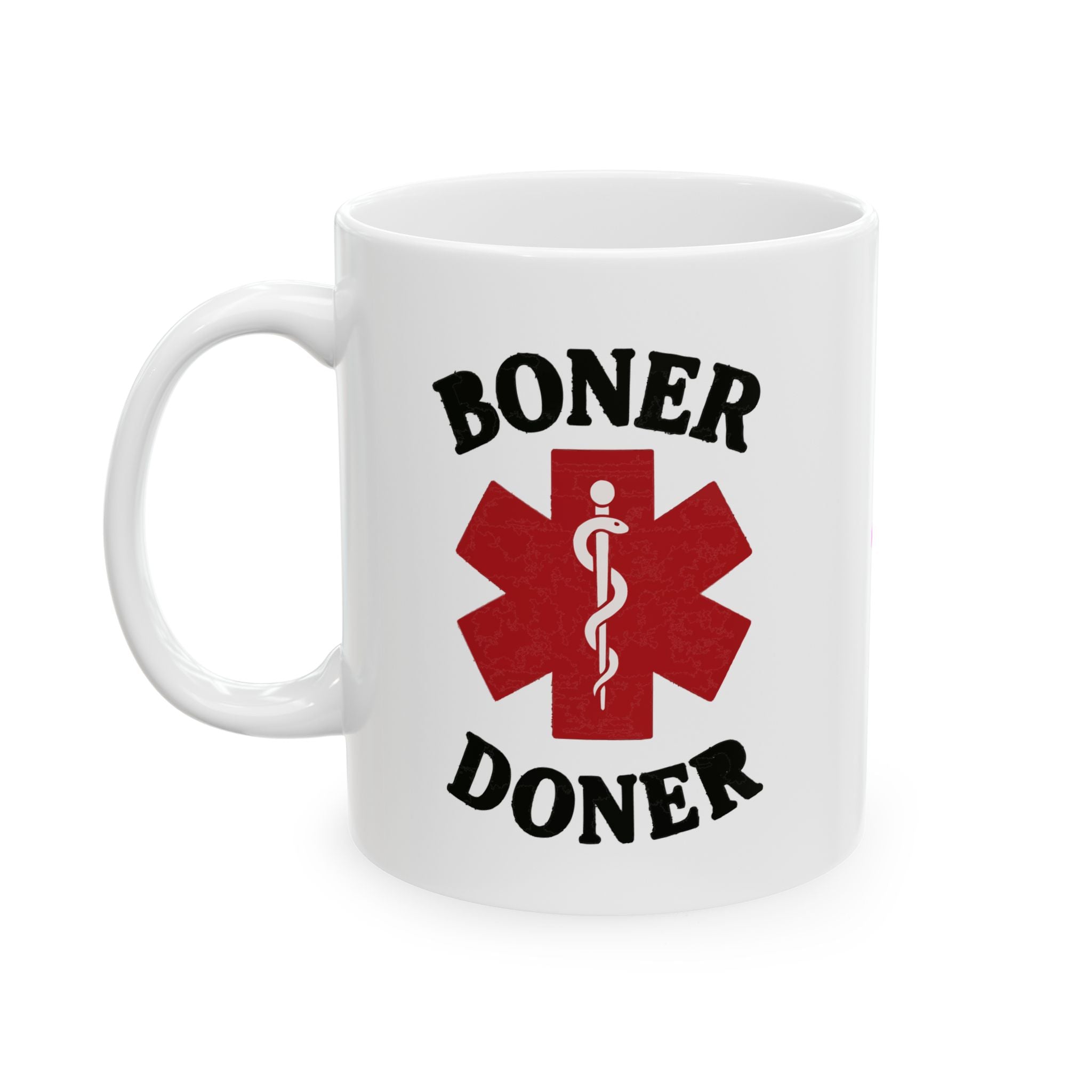 Boner Doner Ceramic Mug |  Personalized Mug