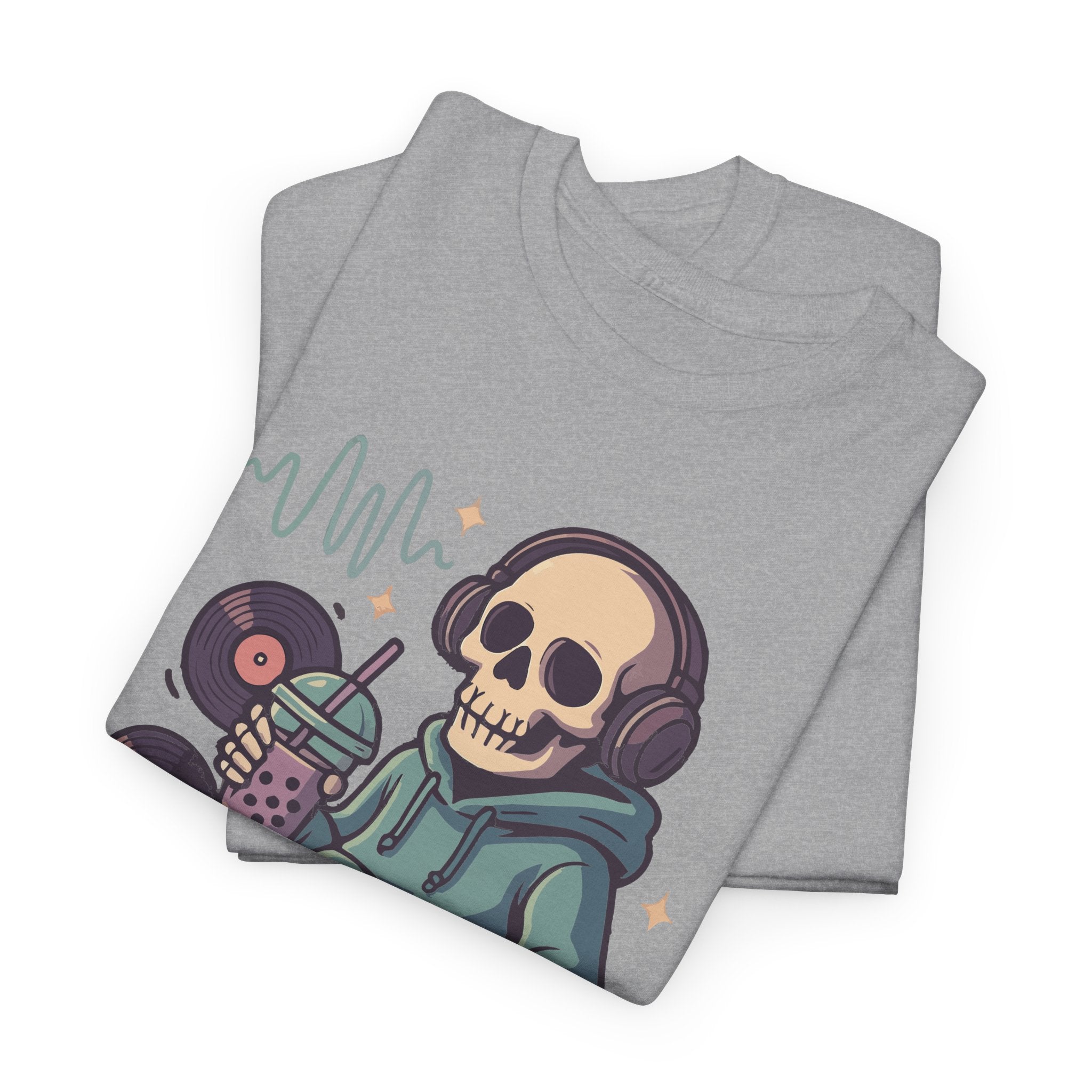 Skull Headphones T-Shirt