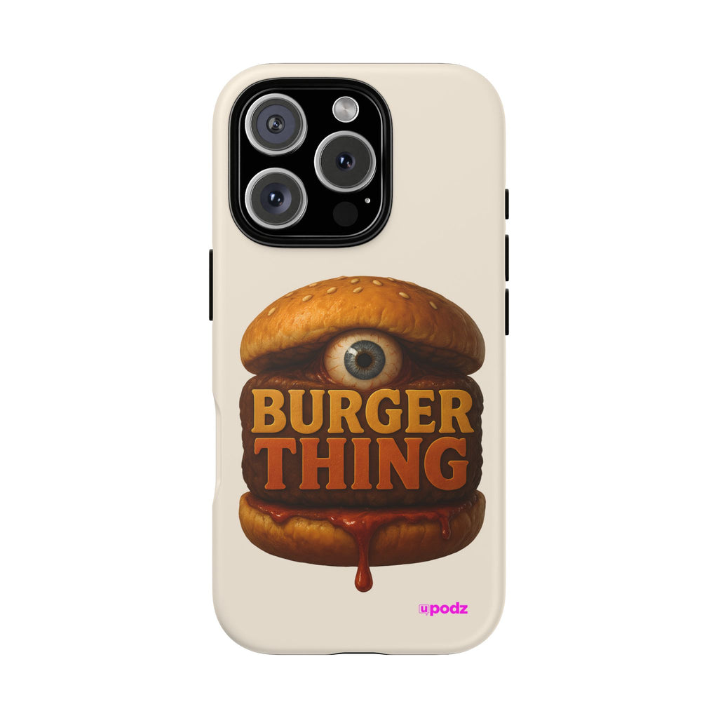 Burger Thing Design, Tough Cases, Phone Cover