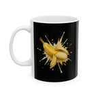 Banana Splat Ceramic Mug |  Personalized Mug