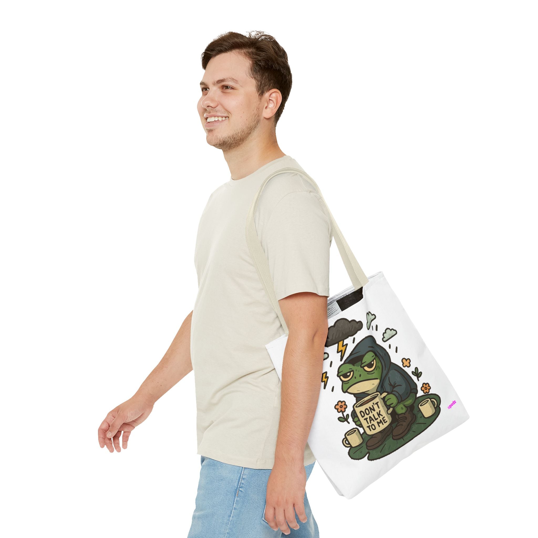 Dont Talk Tote Bag - Quirky Fun Bag