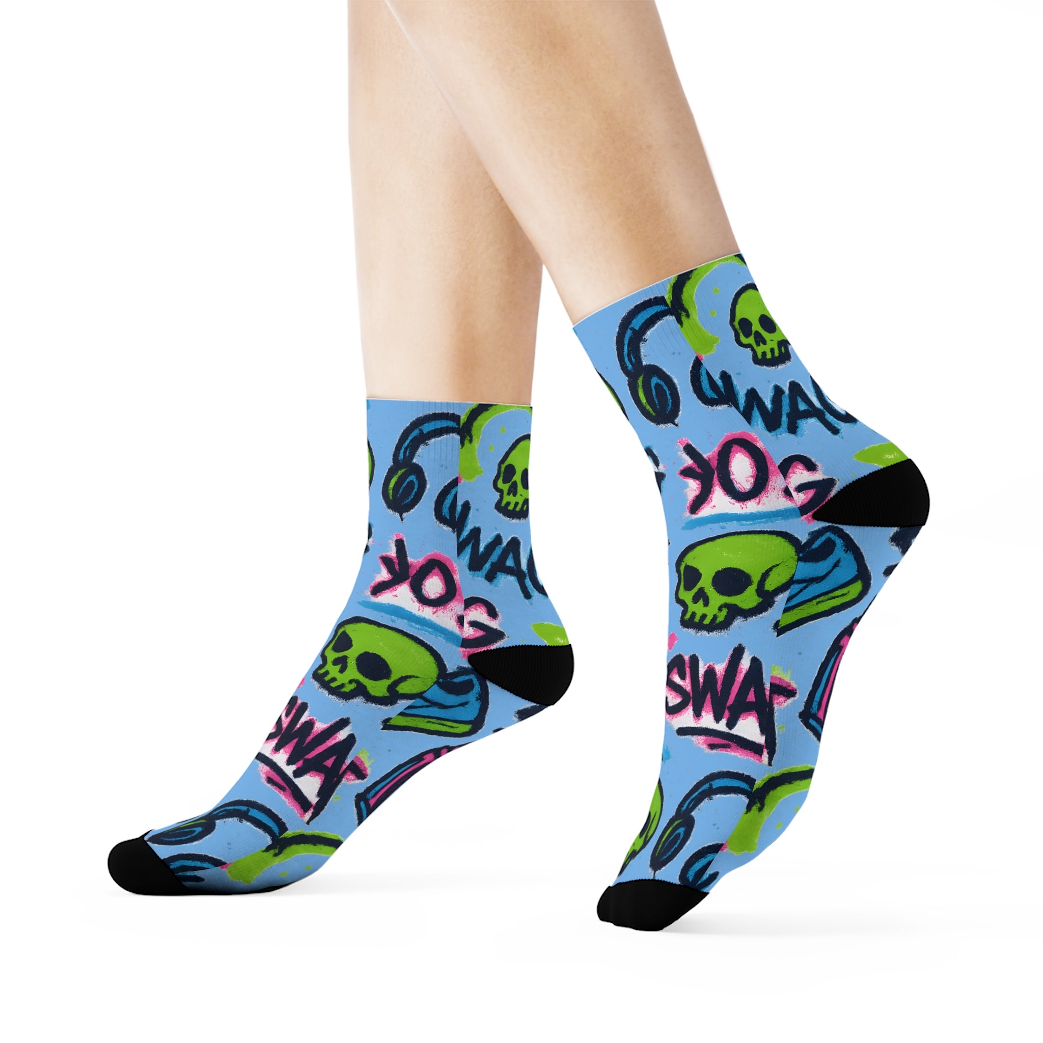 Street Swag Socks, Funky Design