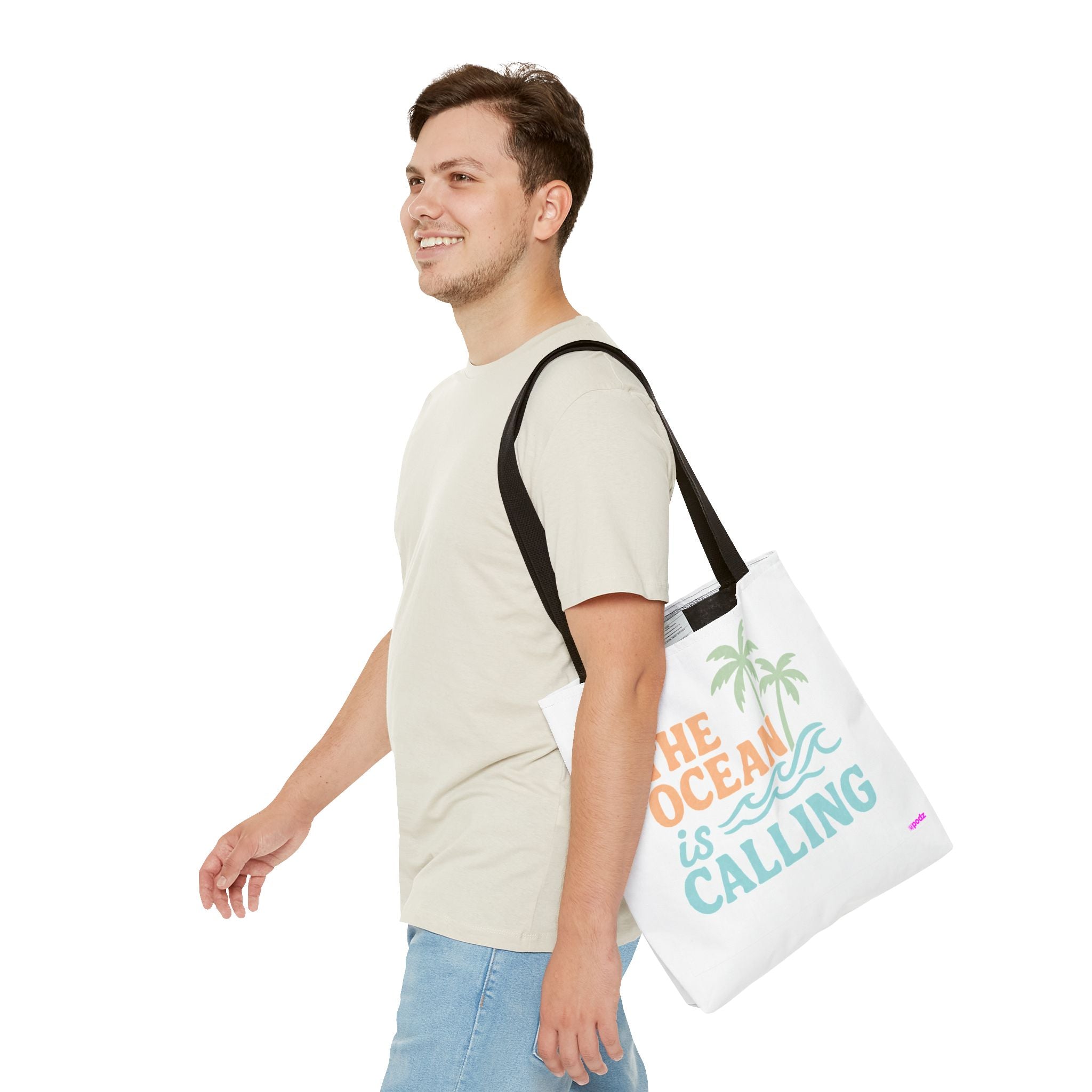 Ocean Calling Tote - Quirky Design, Fun Bag