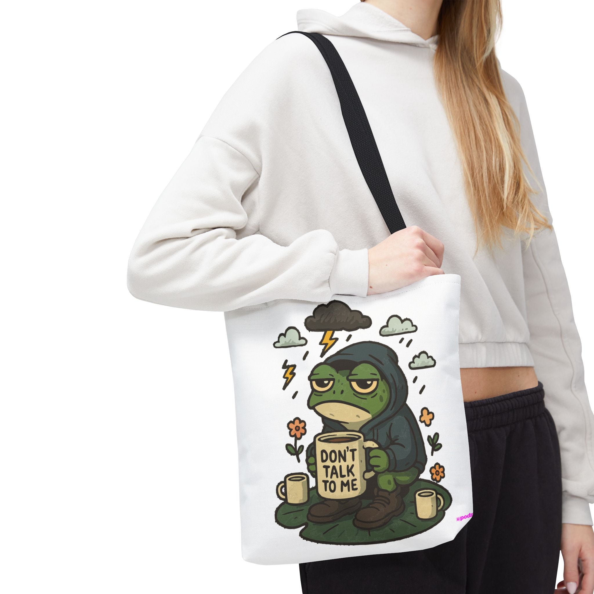 Dont Talk Tote Bag - Quirky Fun Bag