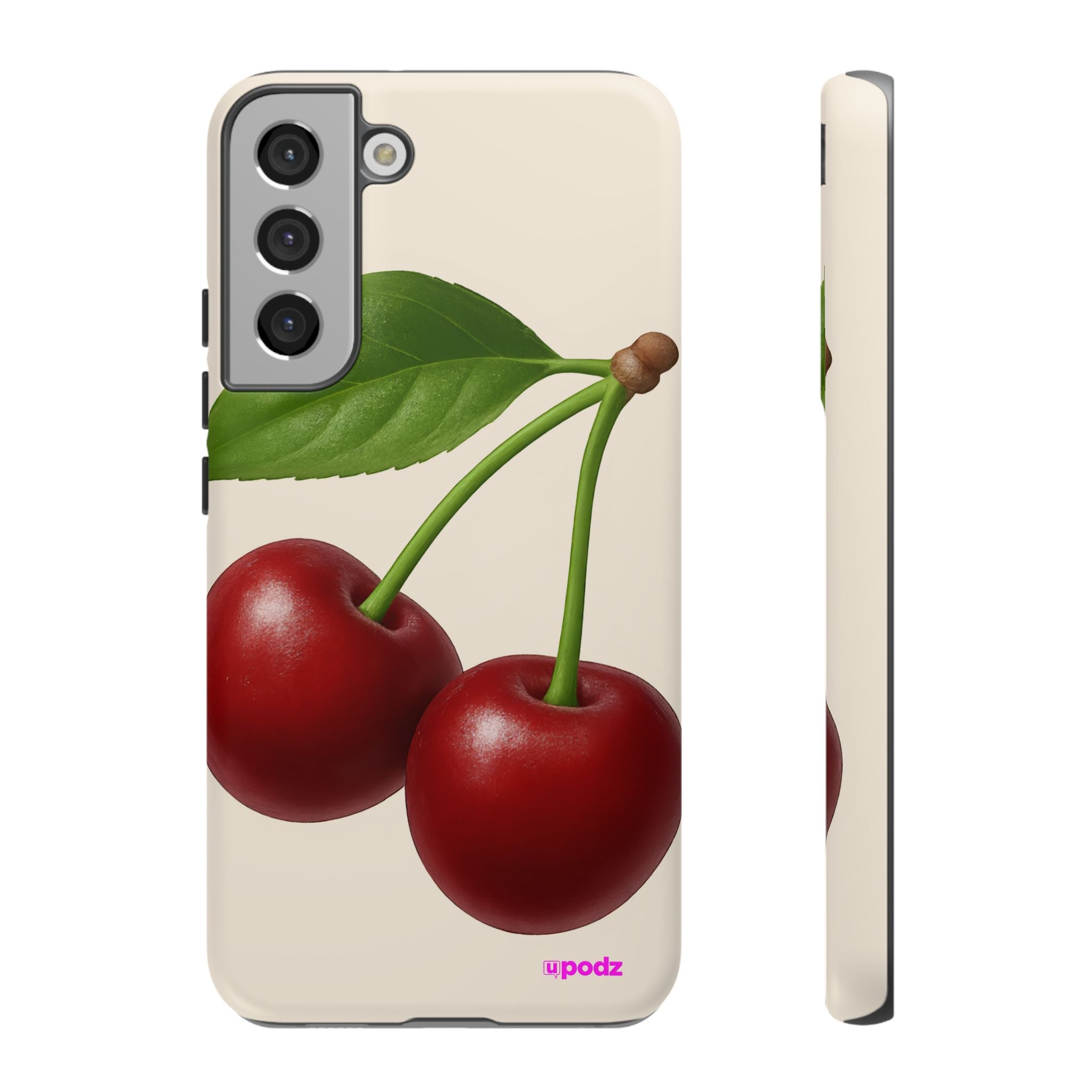 Red Cherry Design, Tough Cases, Phone Cover