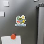 Mediterranean Die-Cut Magnet, Fun Refrigerator Magnet