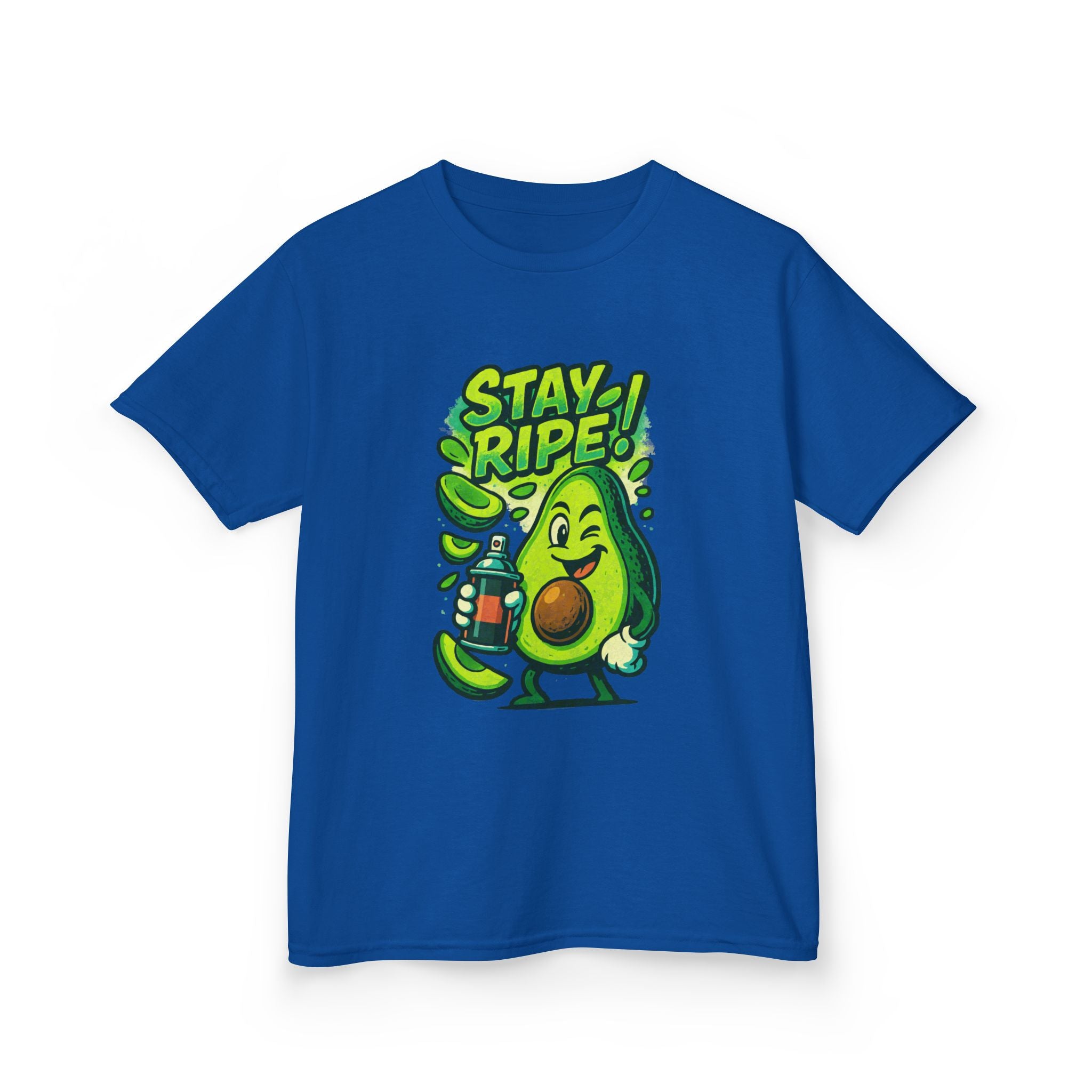 Stay Ripe Kids Tee, Fun Graphic Tee, Kids Cotton T-Shirt