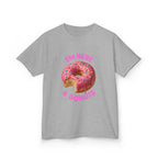 Donuts are life! Kids Tee, Fun Graphic Tee, Kids Cotton T-Shirt