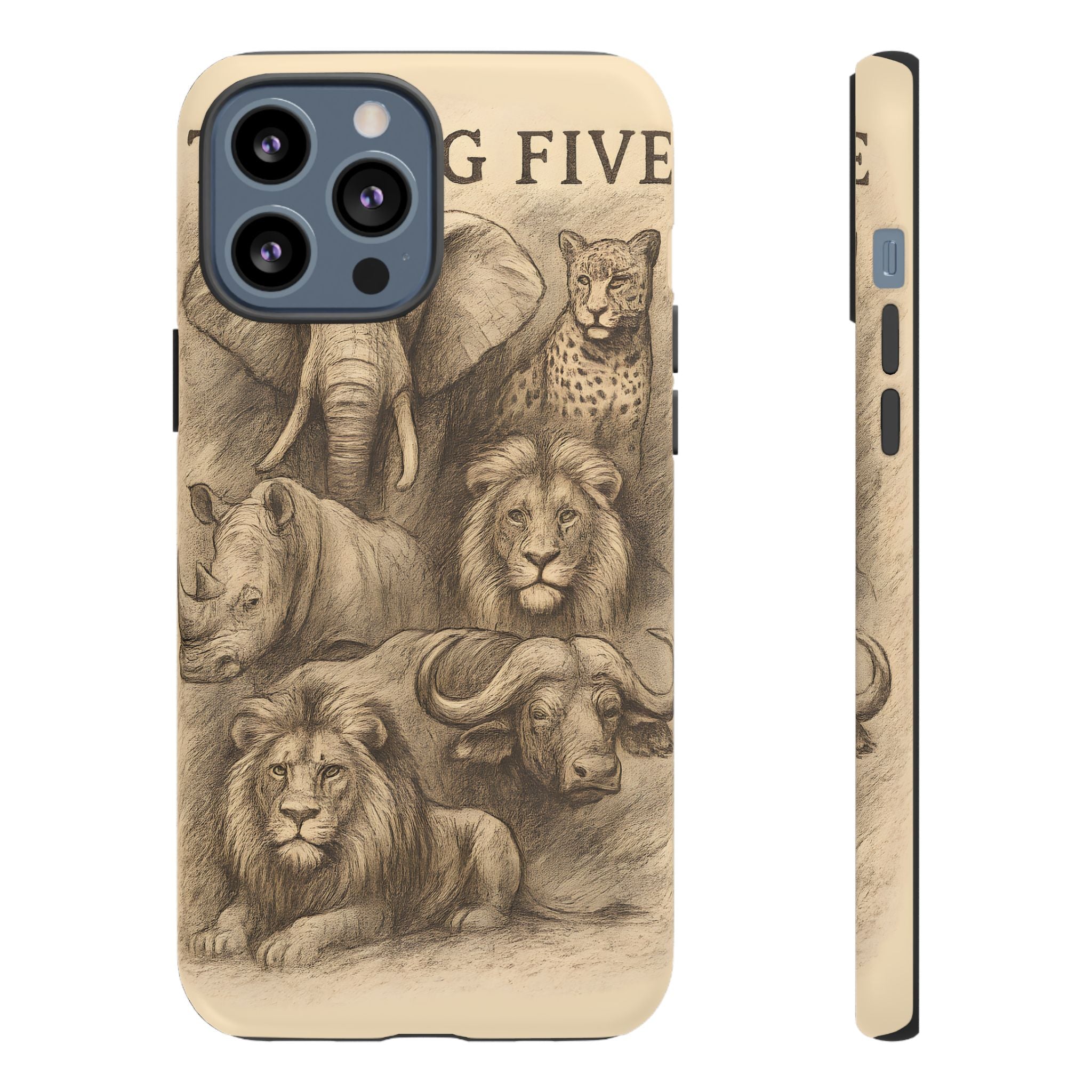 The Big 5 Design, Tough Cases, Phone Cover, Unique Gift