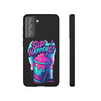 Sip Happens Phone Case Design, Tough Cases, Phone Cover