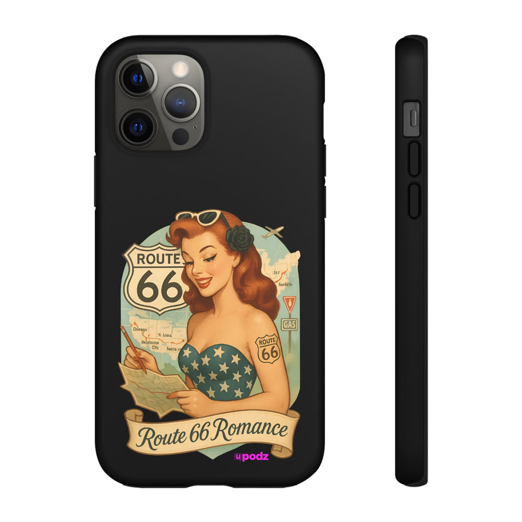 Route 66 Design, Tough Cases, Phone Cover, Unique Gift
