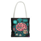Brain Power Tote Bag - Quirky, Fun Tote Bag