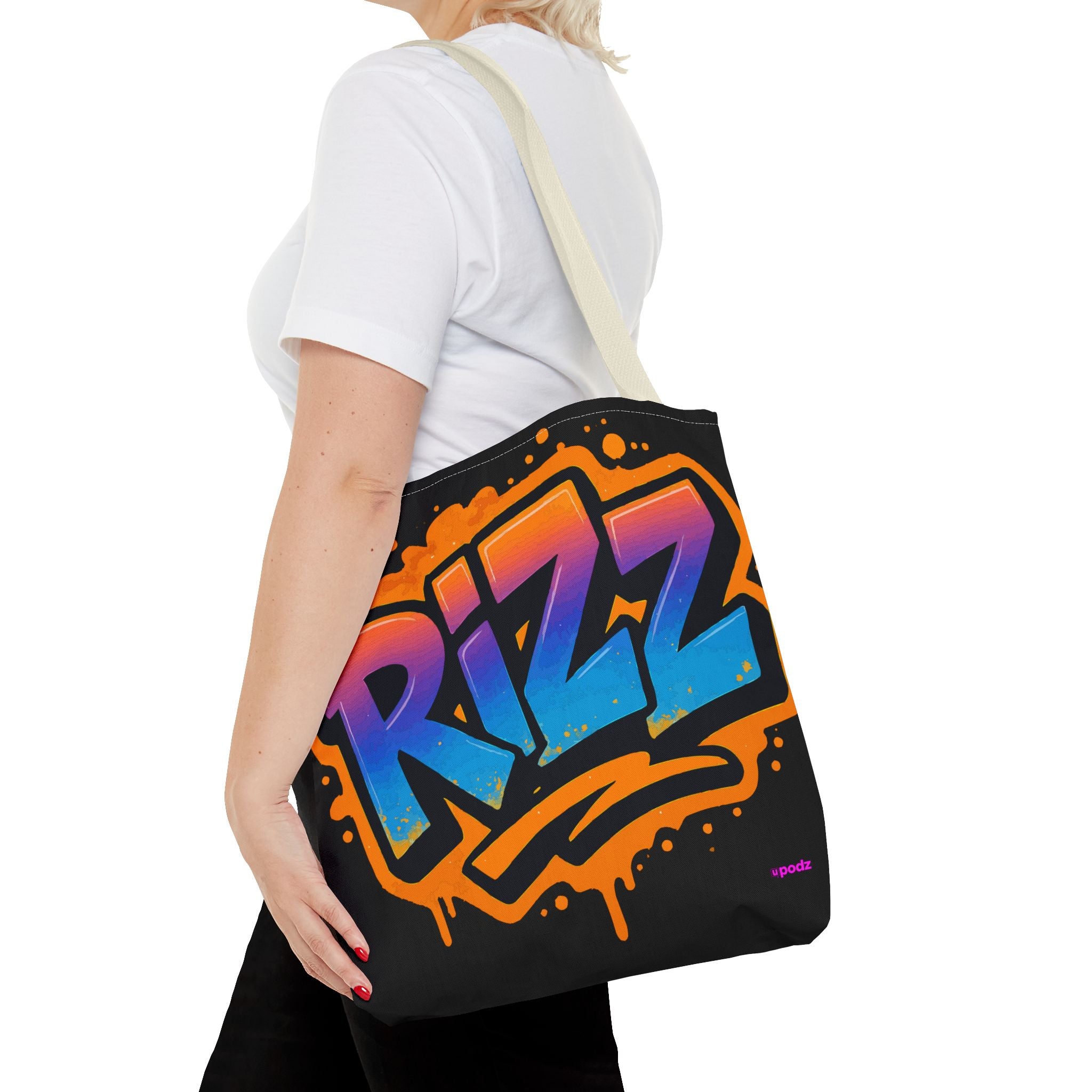 Rizz Tote Bag - Quirky Fun Bag