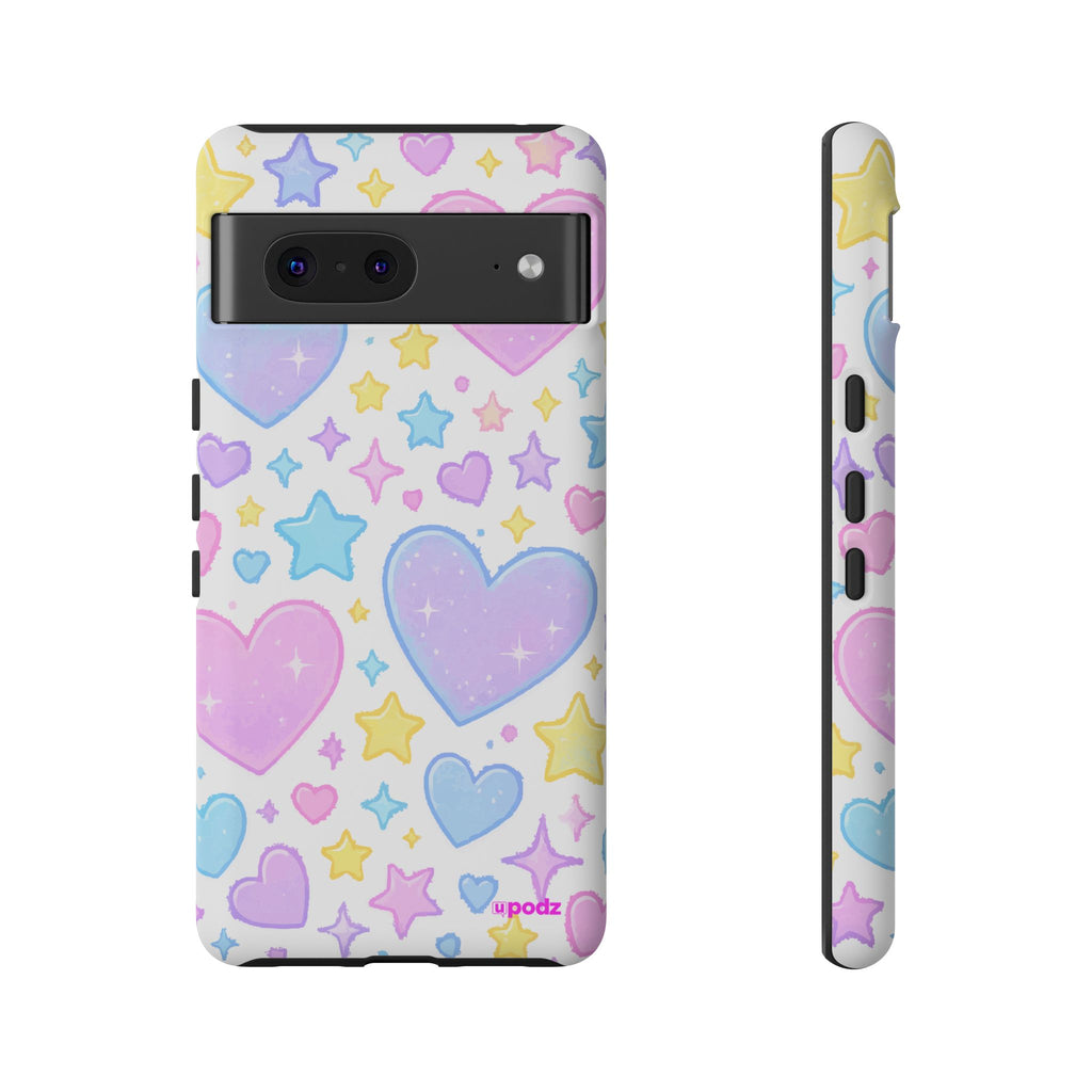 Colourful Doodle Design, Tough Cases, Phone Cover
