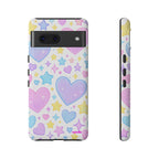 Colourful Doodle Design, Tough Cases, Phone Cover