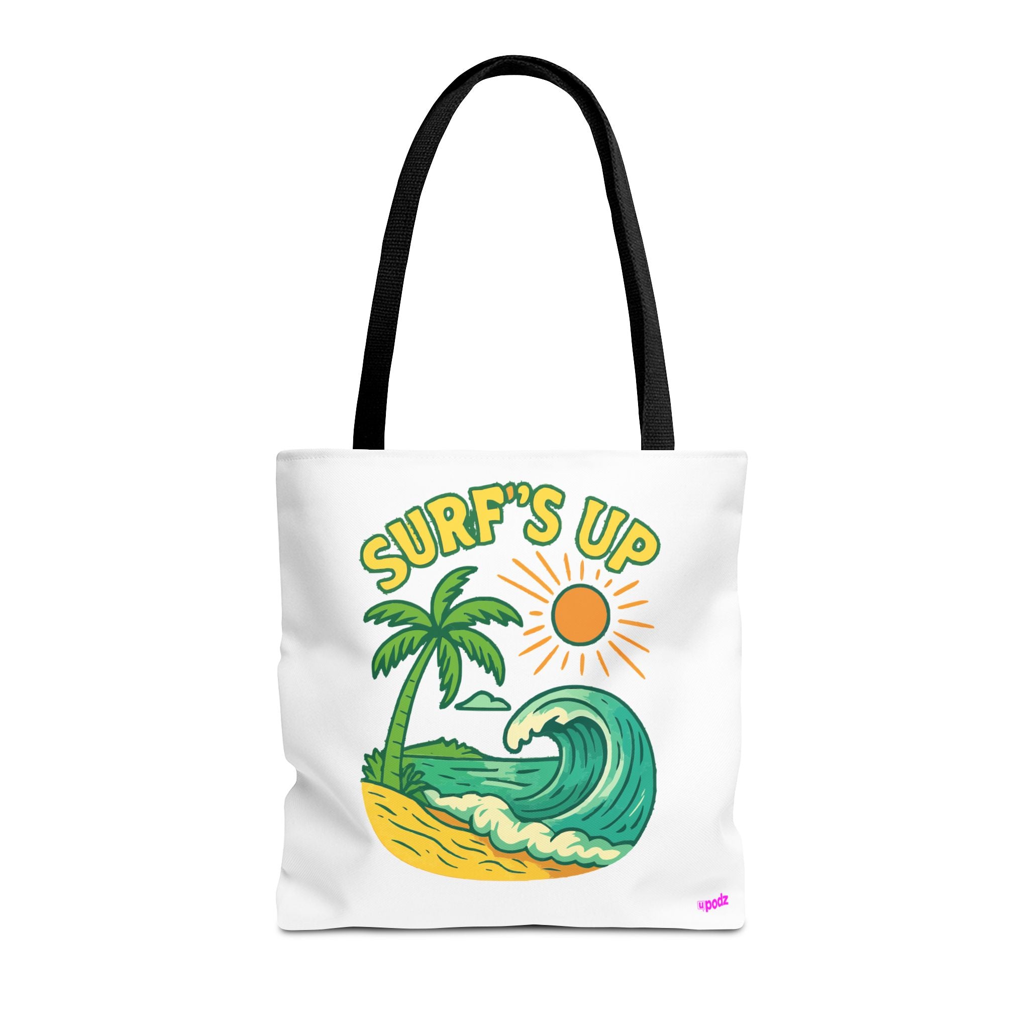 Surfs up Tote - Quirky Design, Fun Bag