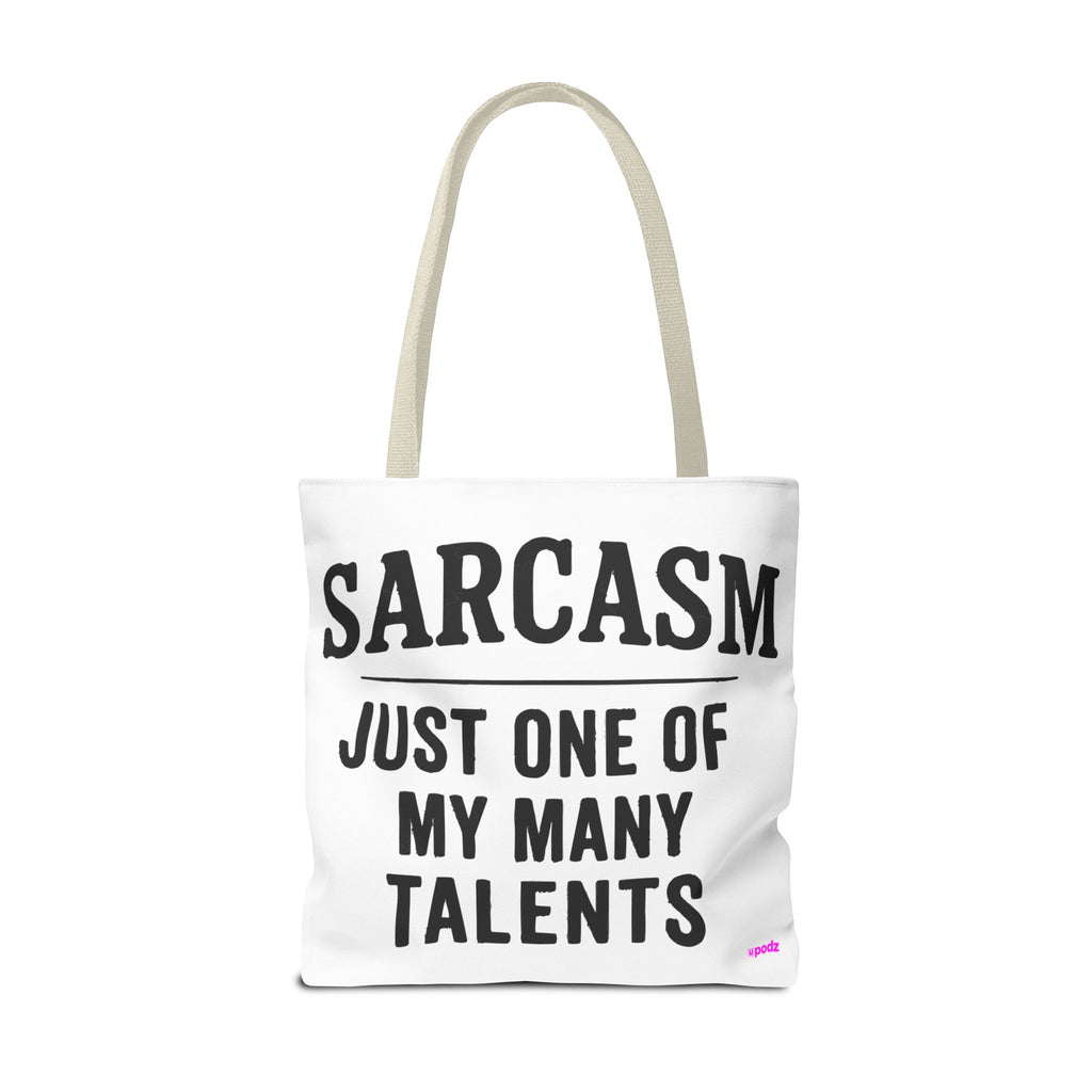Sarcasm Tote Bag - Quirky Design, Fun Bag