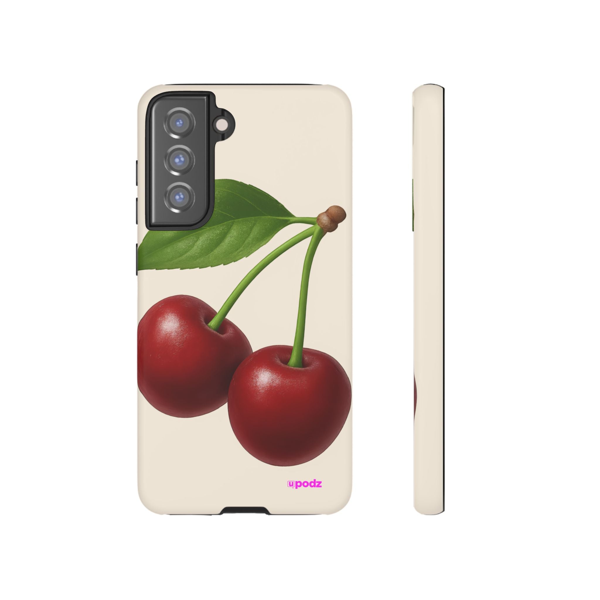 Red Cherry Design, Tough Cases, Phone Cover